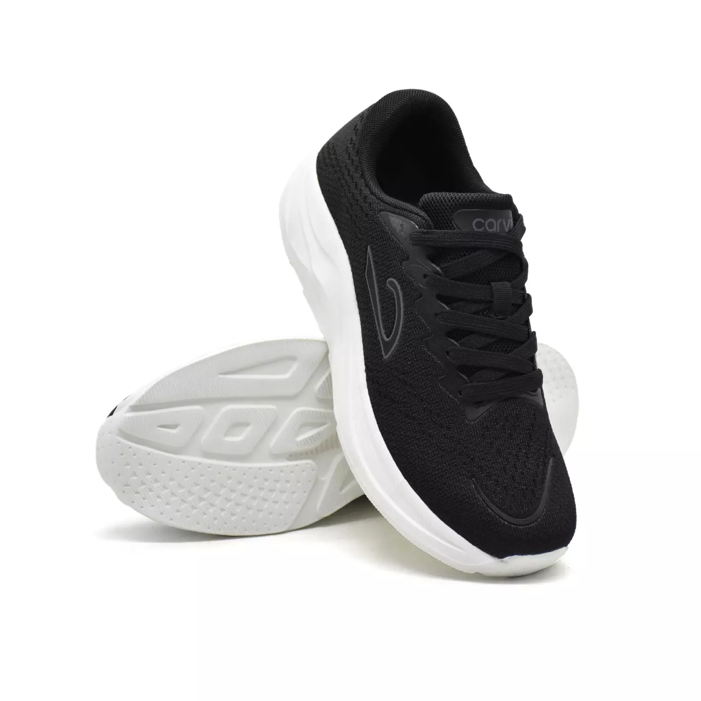 Carvil Sepatu Pria Dagandi-SM Black/White