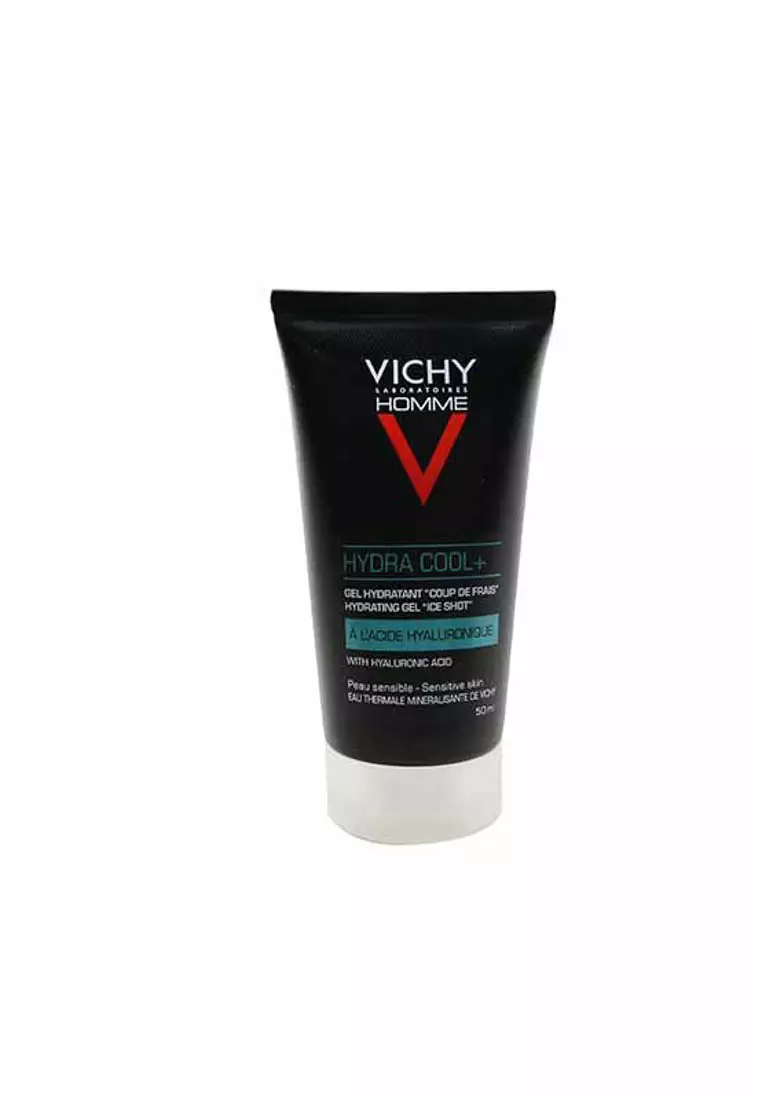 Vichy - Homme Hydra Cool+ - Hydrating Gel "Ice Shot" With Hyaluronic Acid (For Face & Eyes) 50ml/1.69oz