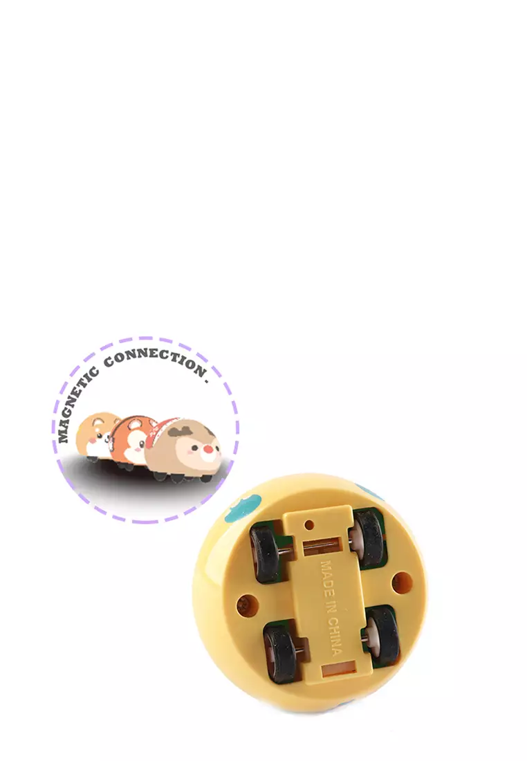 Okiedog Magnetic Carnimal Elephant - Mobil mainan magnet anak