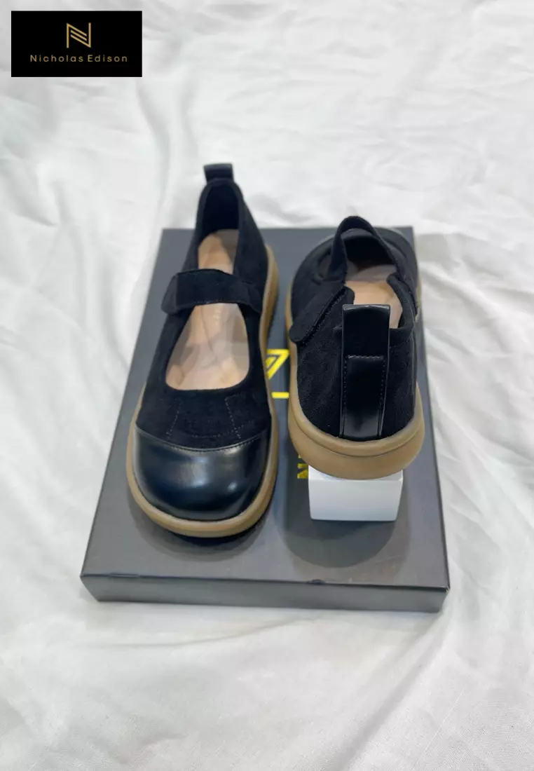 Flat Edlyn Black
