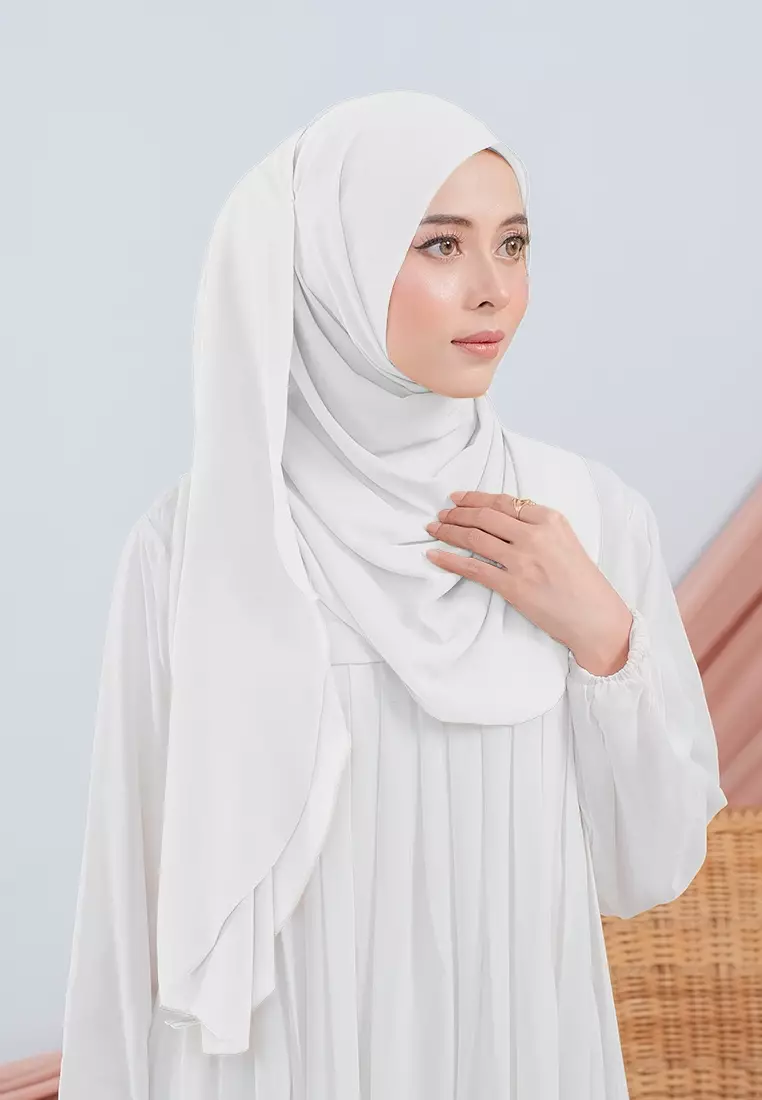 HIJAB INSTAN SABIYA - WHITE