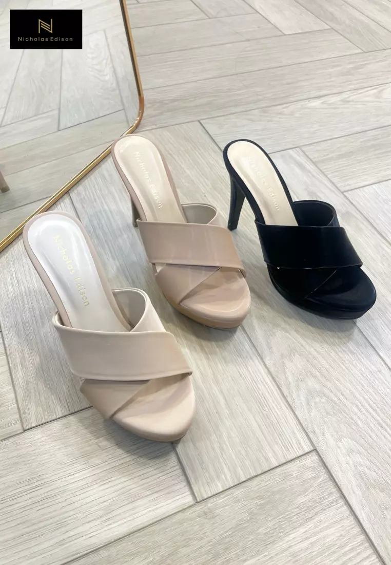 Nicholas Edison Heel Elga Hazelnut