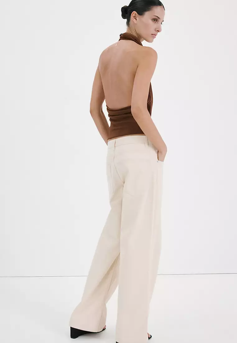 Draped Halter Top