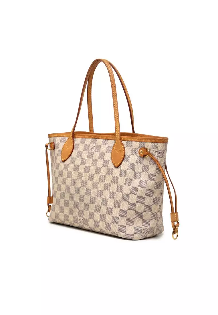 Pre-Loved Louis Vuitton Damier Azur Neverfull Pm