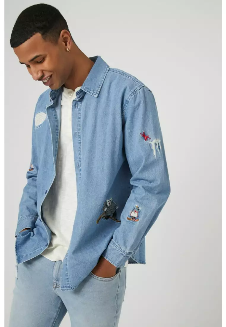 Denim shirt deals forever 21