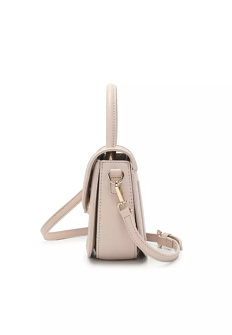 Women's Top Handle Bag / Sling Bag / Crossbody Bag / Shoulder Bag (Tas Tangan / Tas Selempang / Tas Bahu) - Cokelat