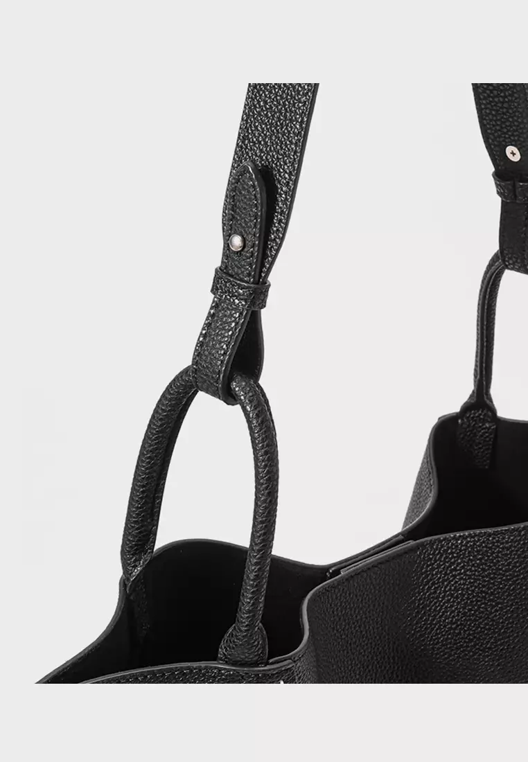 ‌Full-Grain Leather Commuter Tote Bag DL2506