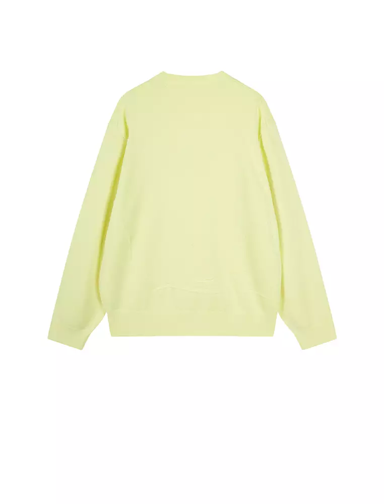   Long Sleeve Pullover Knit Sweater