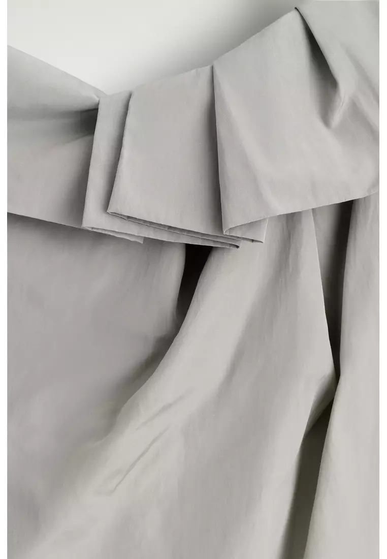 OVERSIZED DRAPED TOP