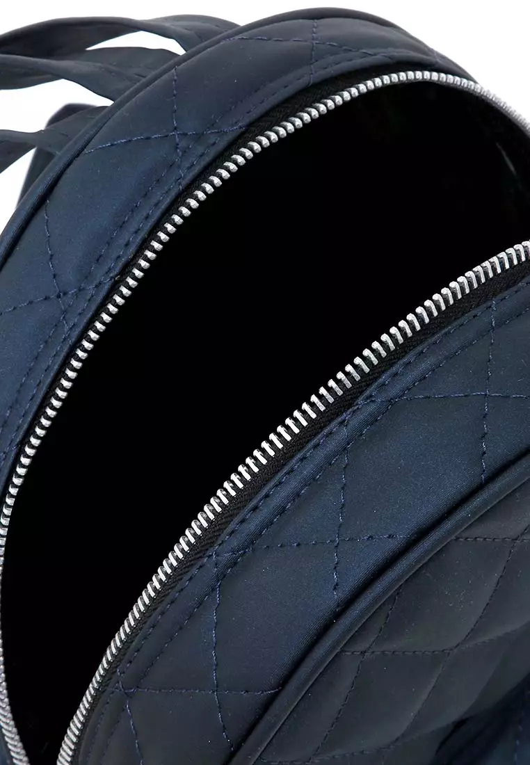 Mira Tas Ransel Wanita Design Simple Backpack Woman Premium Quality - Navy