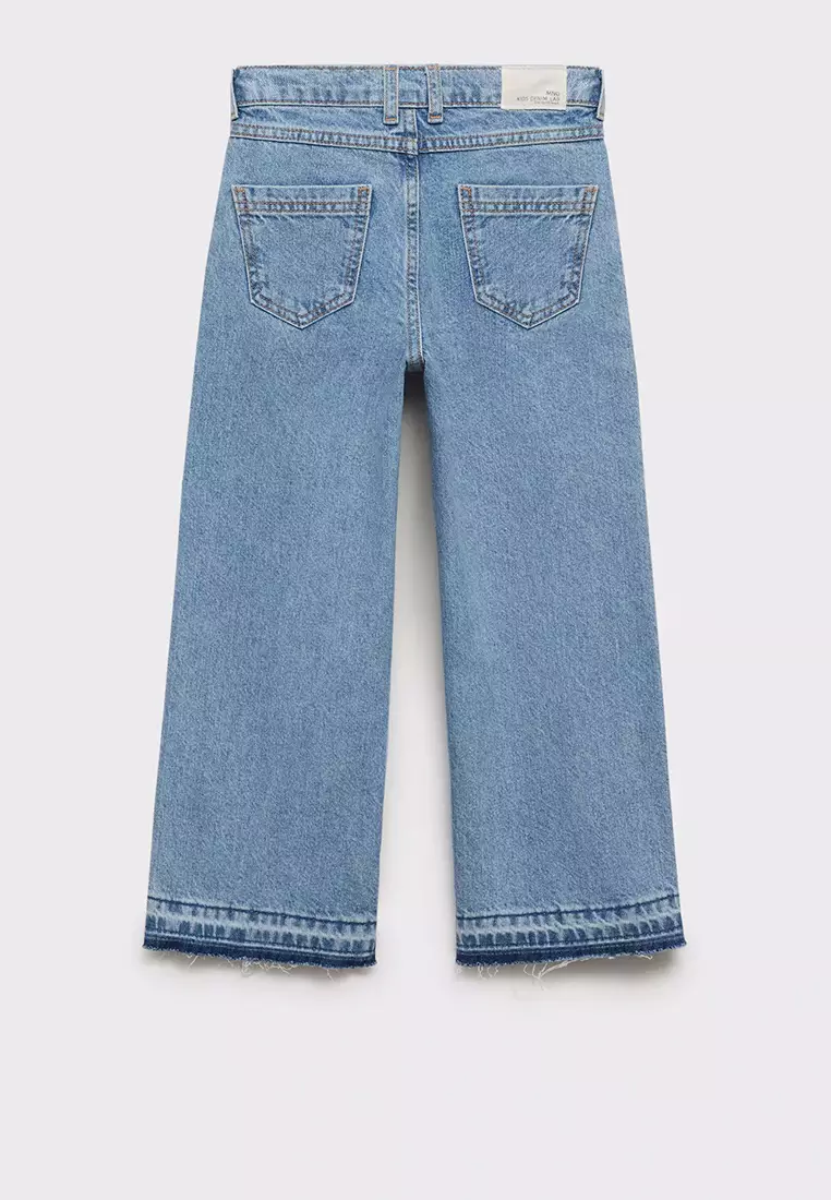 Jeans Culotte Mid-Waist Comfort