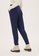 MARKS & SPENCER blue M&S Jersey Pleat Front Tapered Trousers 22230AAFCE62ECGS_6