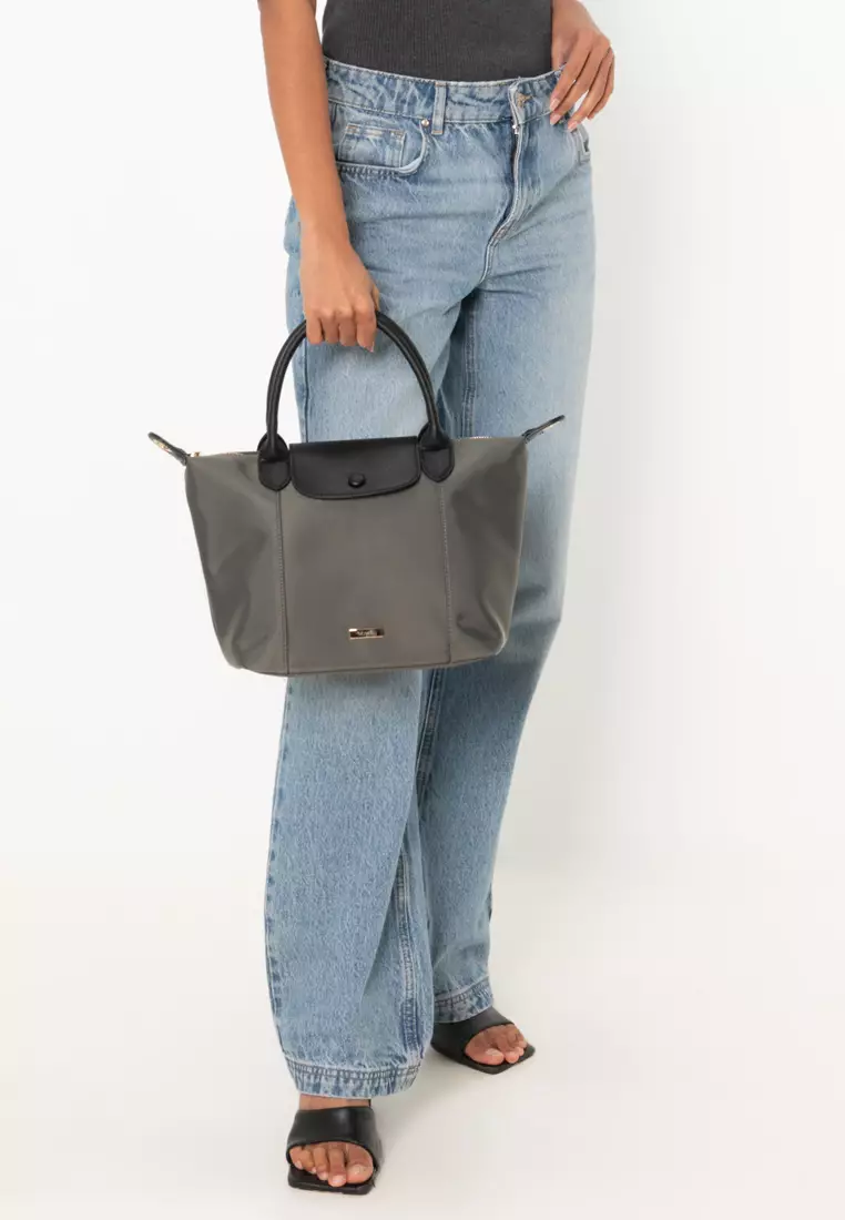 Premium Oxford Nylon Convertible Top Handle Bag