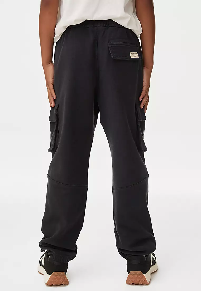 Cotton Rich Cargo Trousers