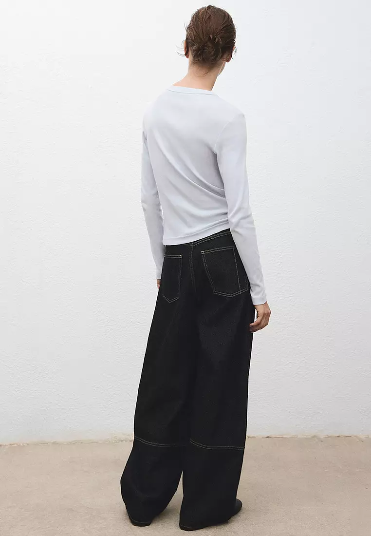 Long Sleeves Cotton T-Shirt