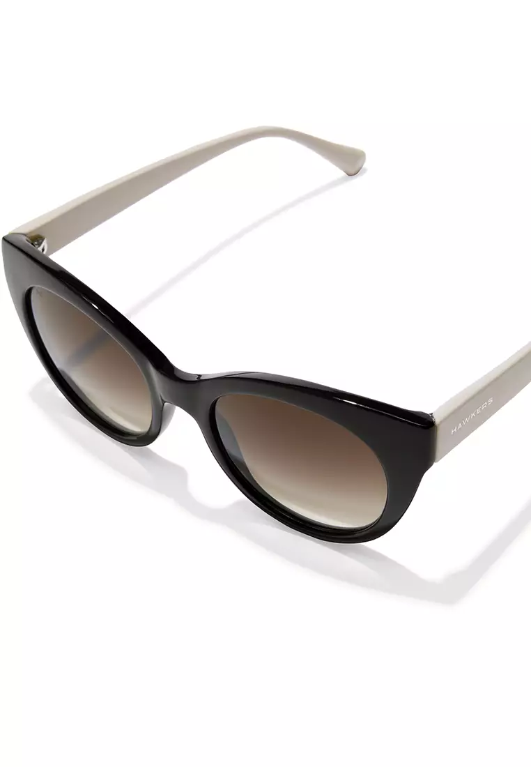 HAWKERS Khaki Olive Divine Sunglasses For Women, Female. Official Product Designed In Spain