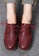 Twenty Eight Shoes red Cow Leather Brogue Shoes VL337 12FA1SHB60938FGS_4