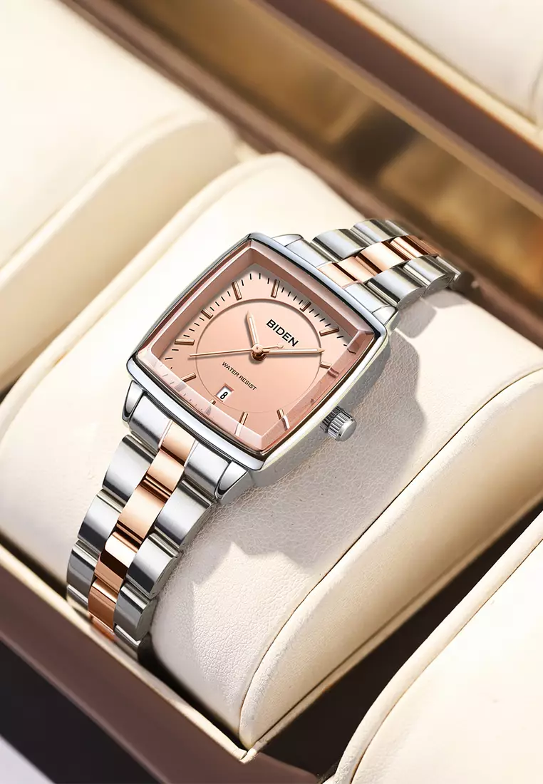 Jam Tangan Wanita Original Full Luminous Kuarsa Fashion Classic Tali Stainless Steel Jam Tangan Cewek allrose