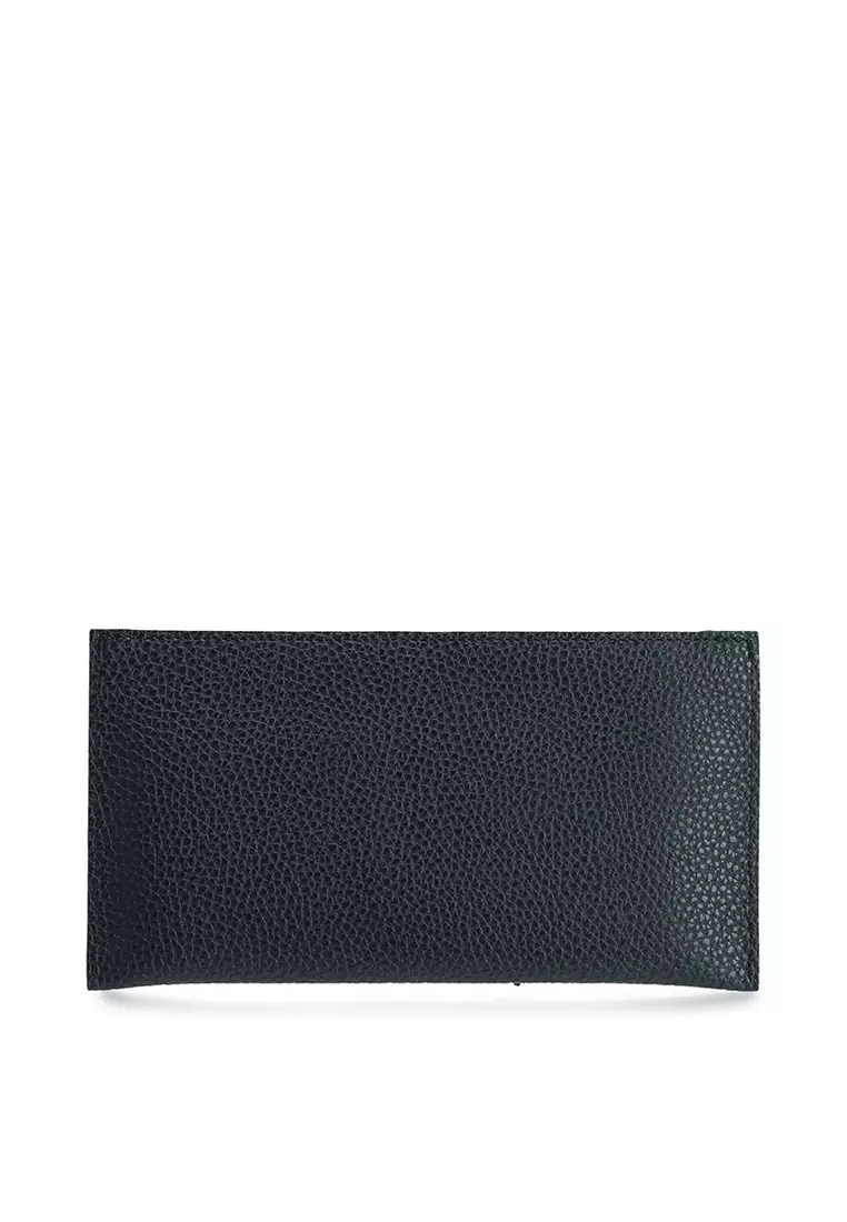 Pebbled Pouch With Card Holder