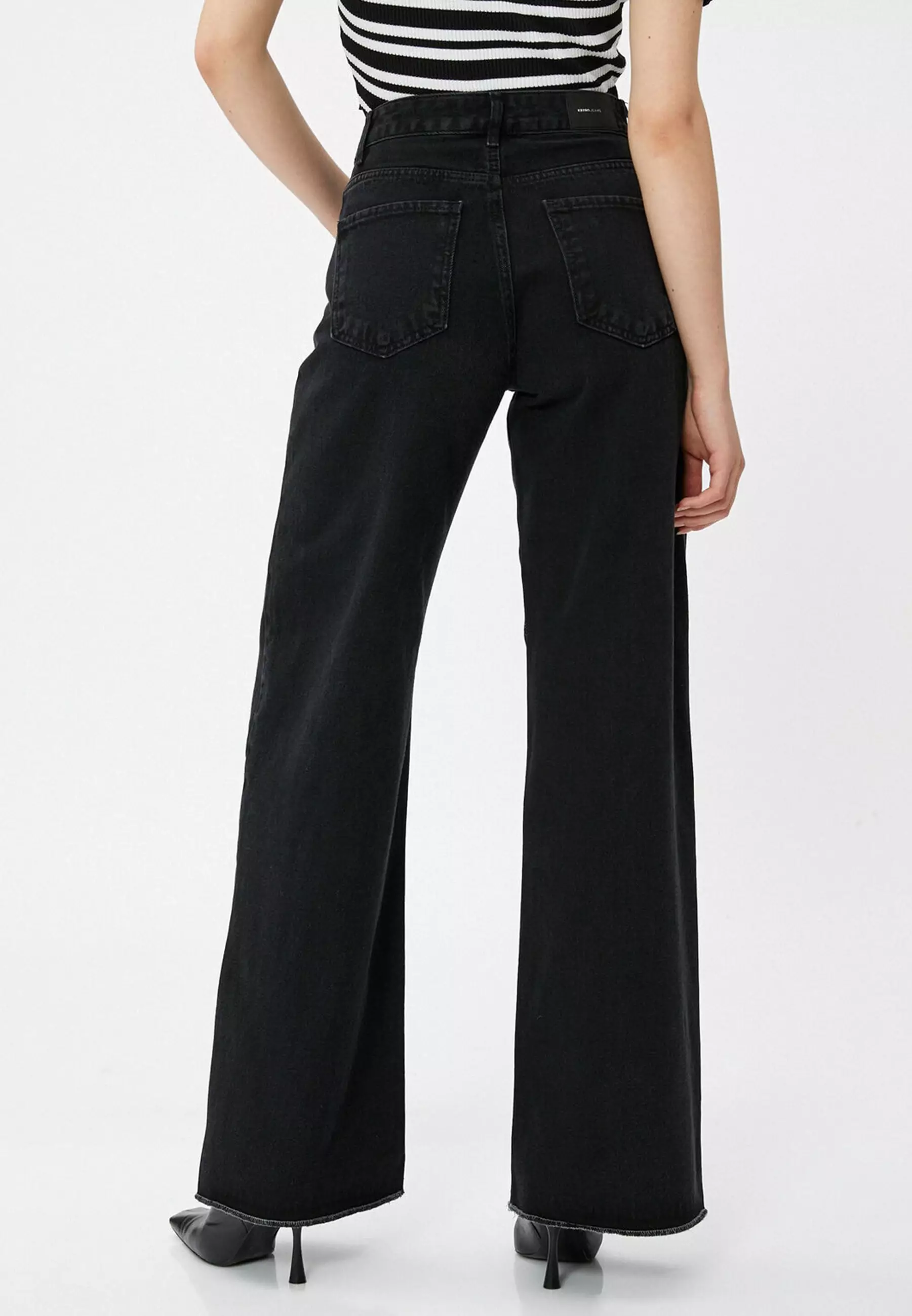 Bianca High Waist Wide Leg Denim Jeans