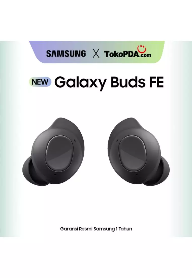 Jual Samsung SAMSUNG GALAXY BUDS FE SM R400 GRAY Original 2024