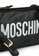 MOSCHINO black Leather Crossbody Bag with Logo (zt) 7698FAC84FB47AGS_5