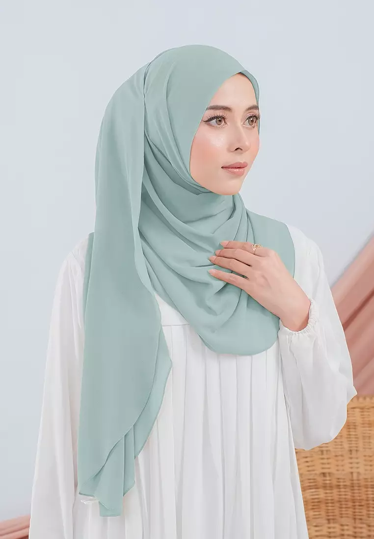 HIJAB INSTAN SABIYA - CYAN