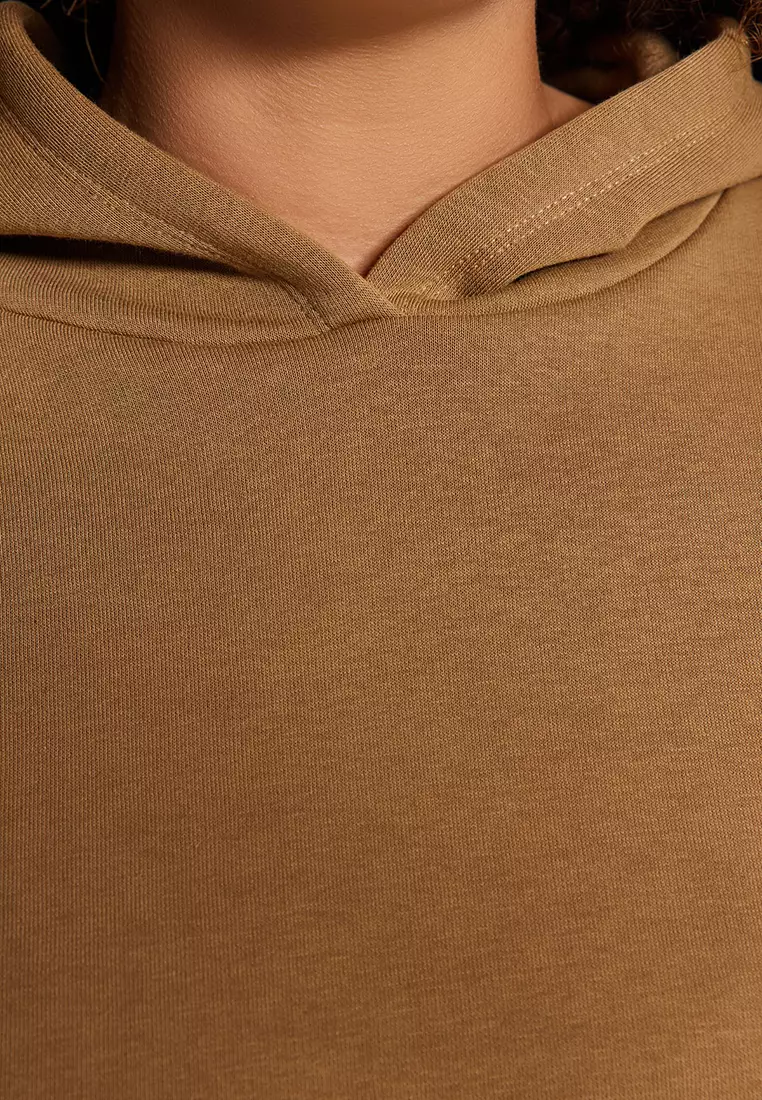 Plus Size Printed Hoodie