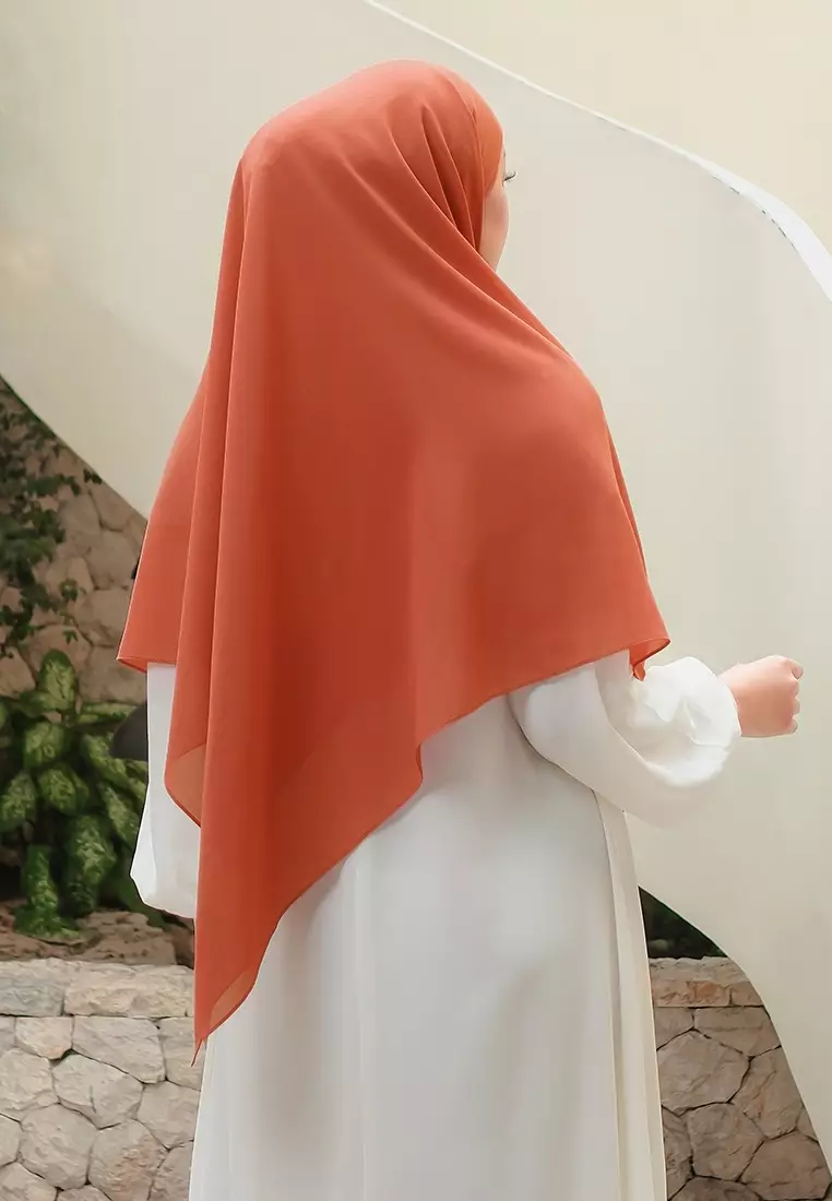 KHIBAN KHAIRA MAGNET PLUS NIQAB - DUSTY BRICK