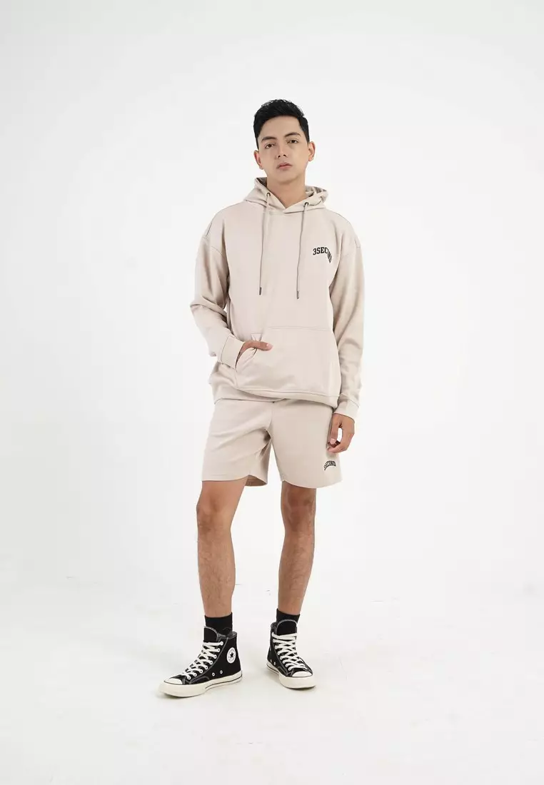 3Second Men's Jacket Hoodie Cotton Polyester Houdi OL-C110924