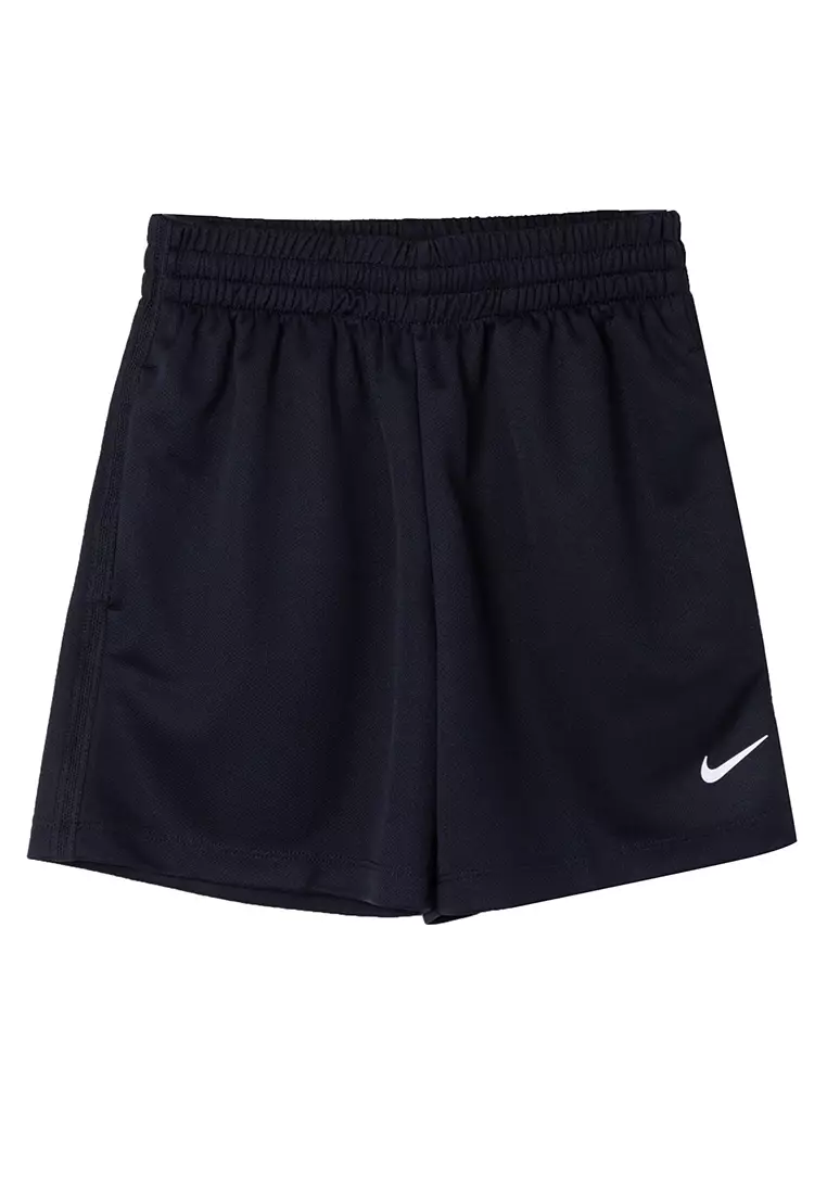 Girls black soccer shorts shop