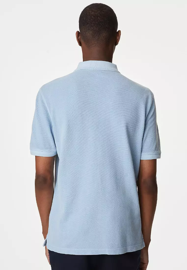 Pure Cotton Polo Shirt