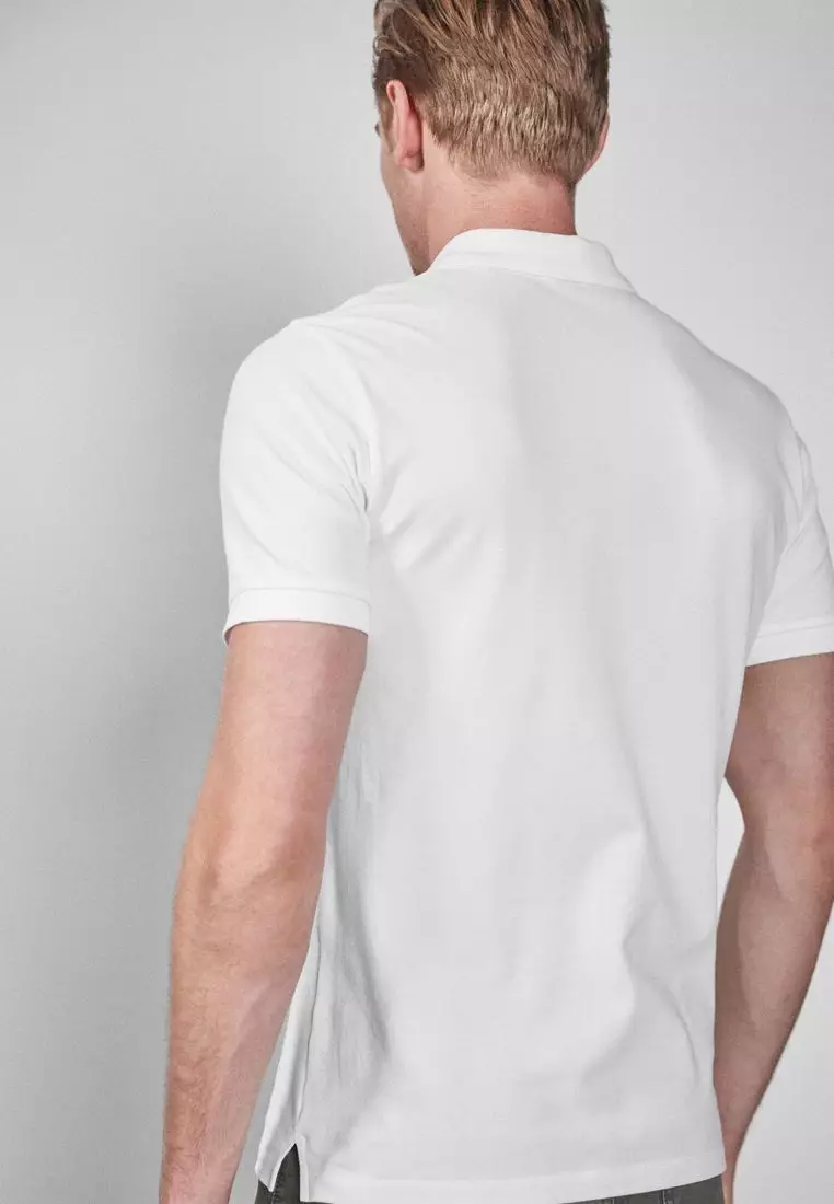 Next slim fit polo shirts clearance