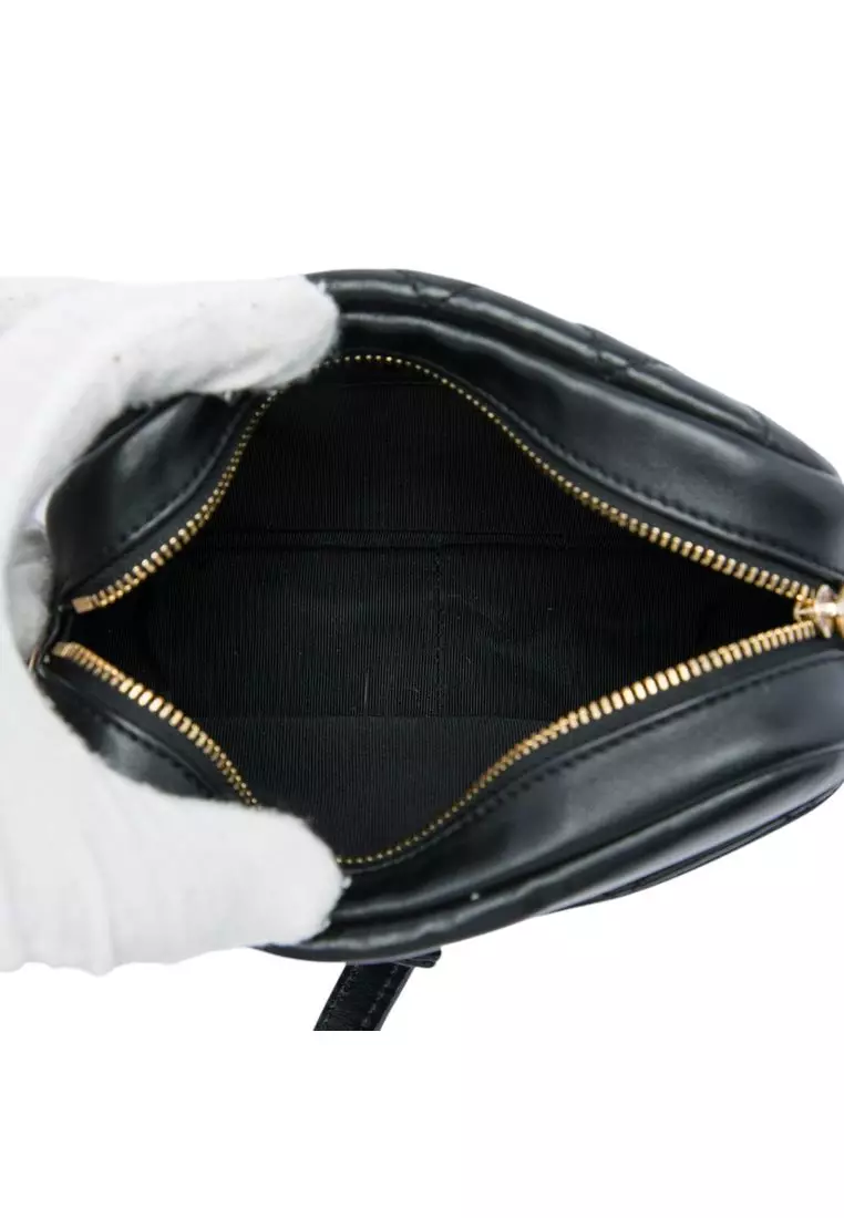 Pre-Loved Chanel Small Quilted Lambskin Buckle Camera Bag