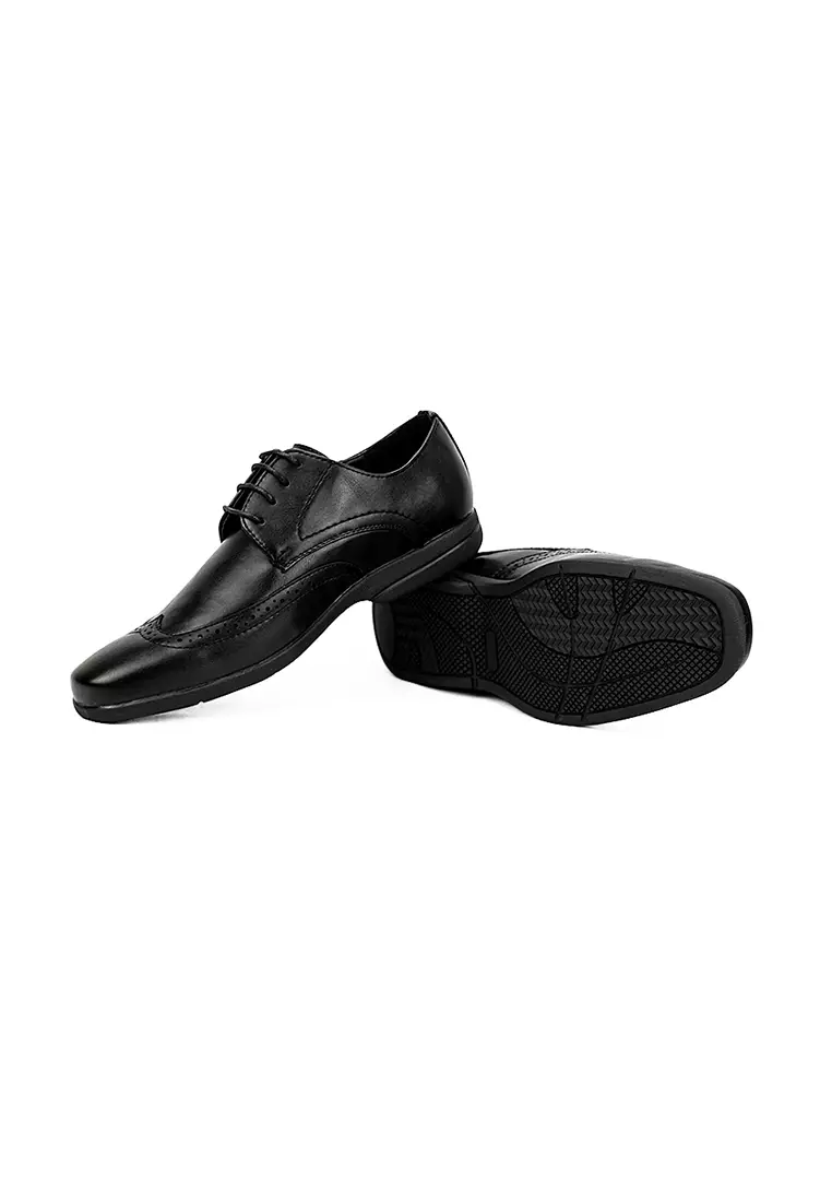 Men's Formal With Lace Shoes MW 22228 Black C17
