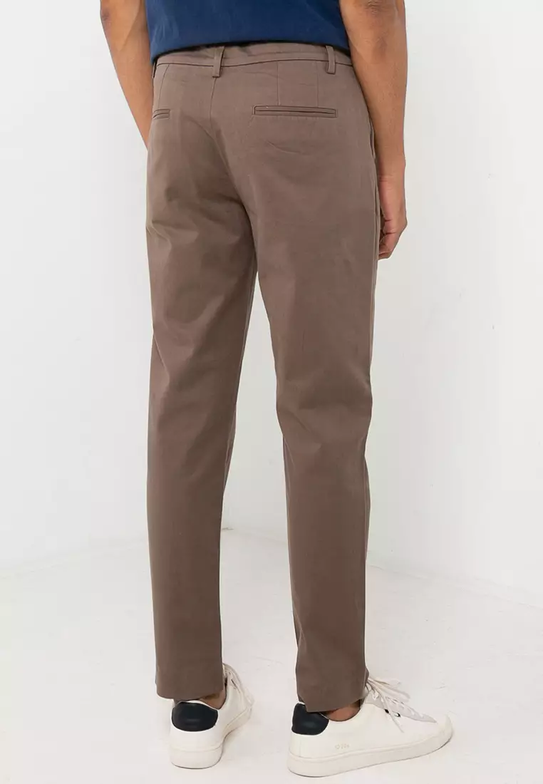Premium Sateen Straight Chinos