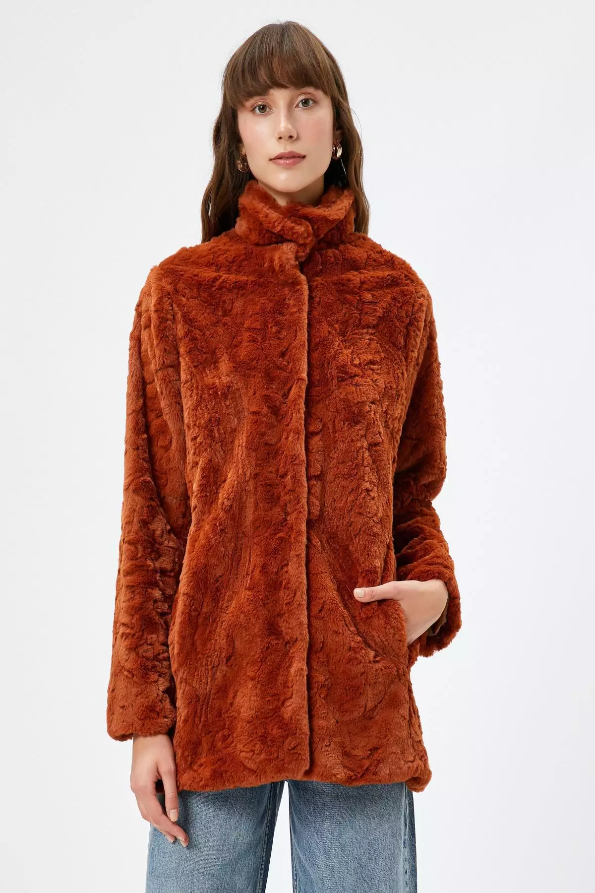 Faux Fur Coat