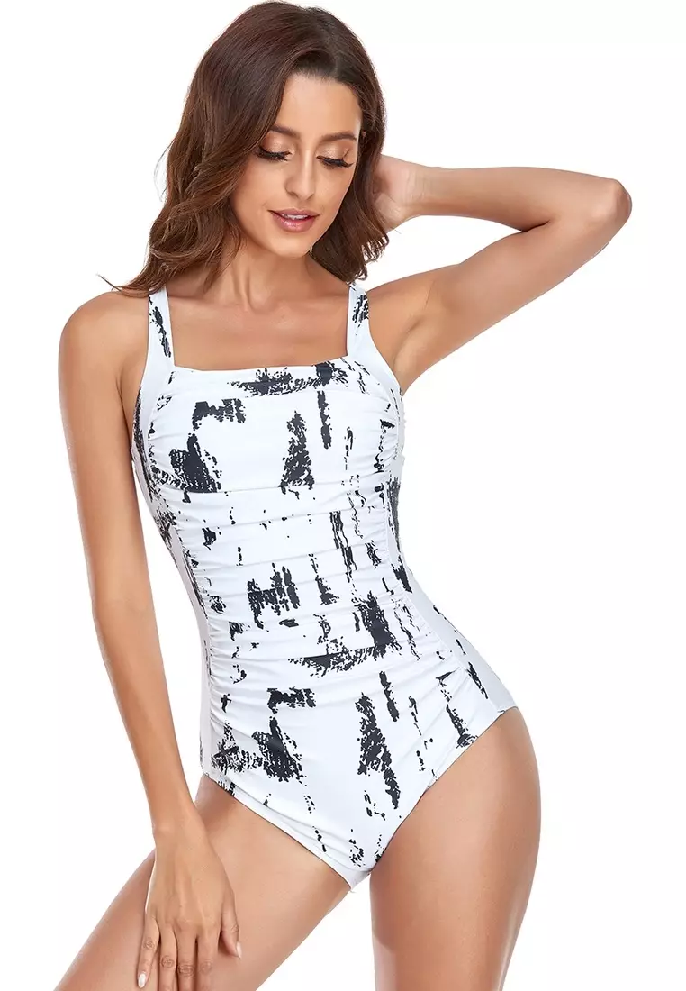 Macy's calvin klein 2025 one piece bathing suit