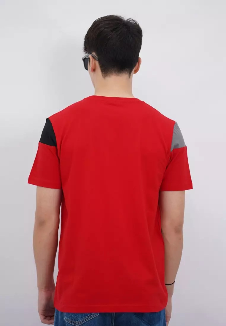 Ryusei Kaos Pria Katsugawa CMB Red