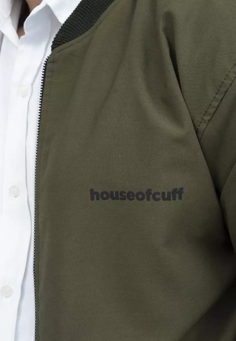 Houseofcuff Jaket Bomber Polos Windbreaker Army