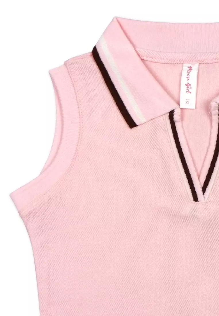 Girls Blouse with Skirt Set