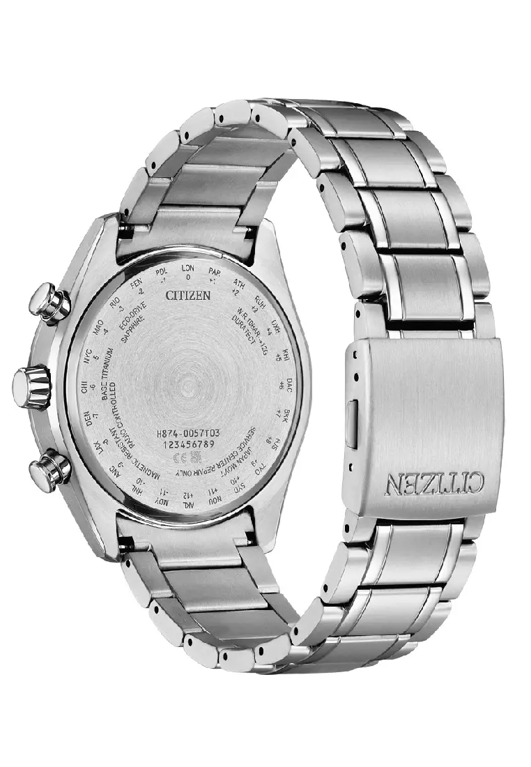 Citizen Eco-Drive Moonphase Titanium Watch BY1010-81X