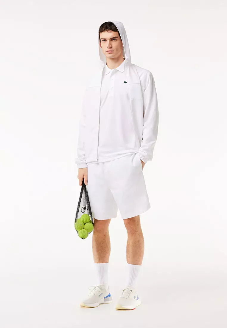 Men's Lacoste SPORT Breathable Run-Resistant Interlock Polo Shirt