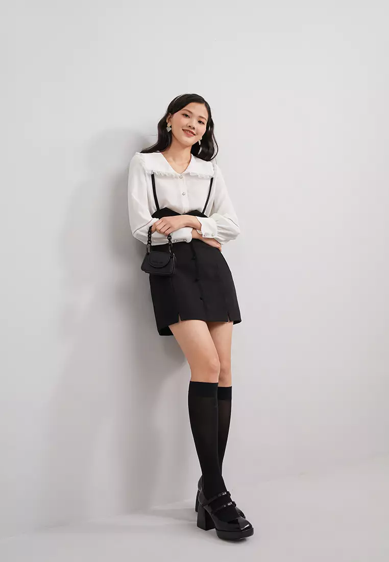 Suspender Mini Skirt