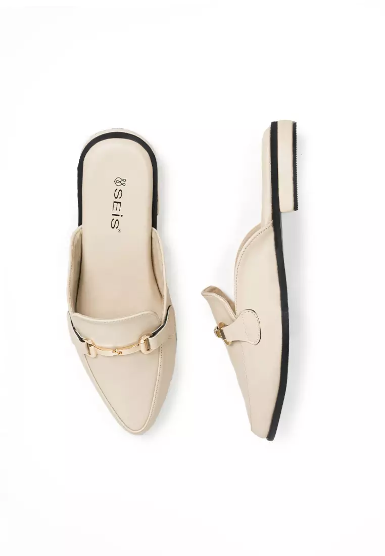 SEIS Scarlet Mules Wanita - CREAM