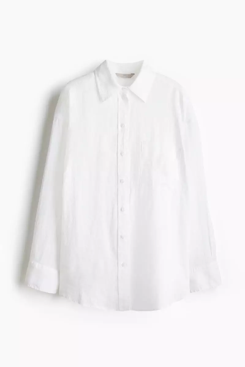 Oversized linen shirt