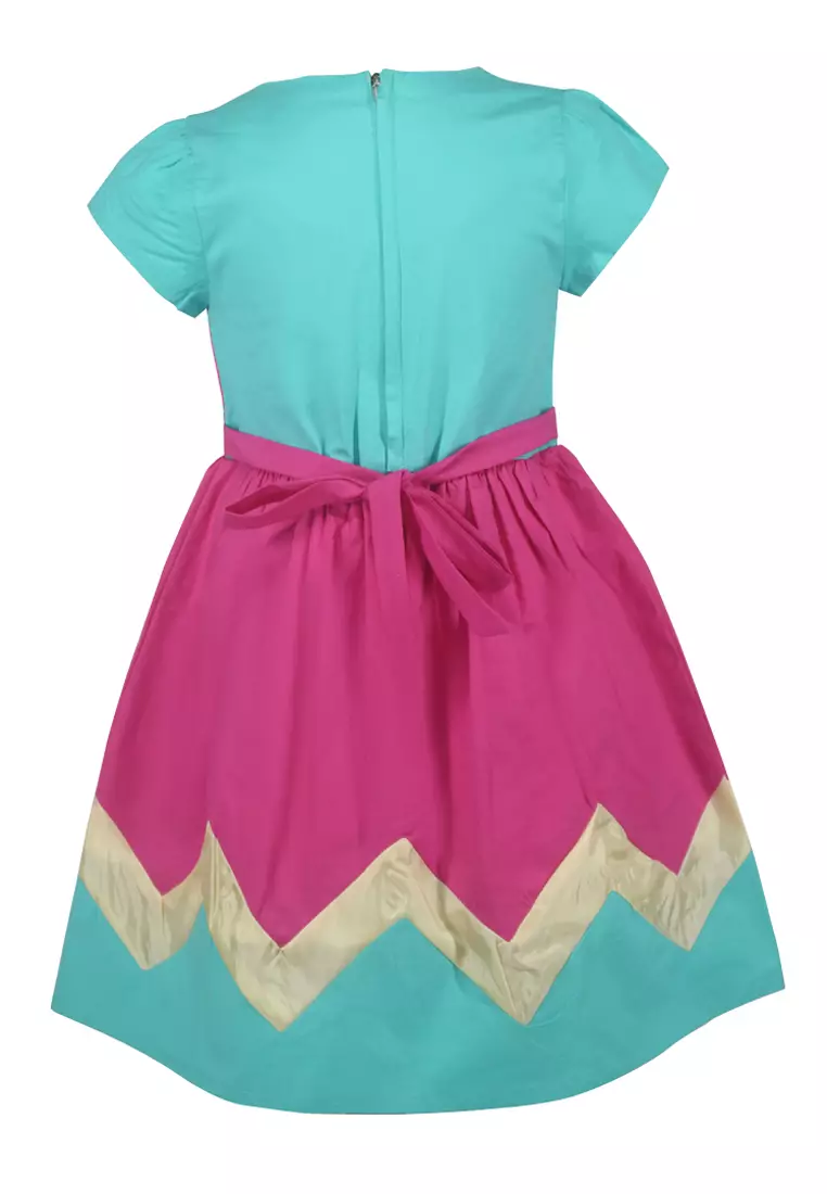 Two Mix Baju Anak Perempuan Fashion Usia 1-12 Tahun Bahan Kain Katun Bonus Tas Anak Gratis Lucu Owl 4248