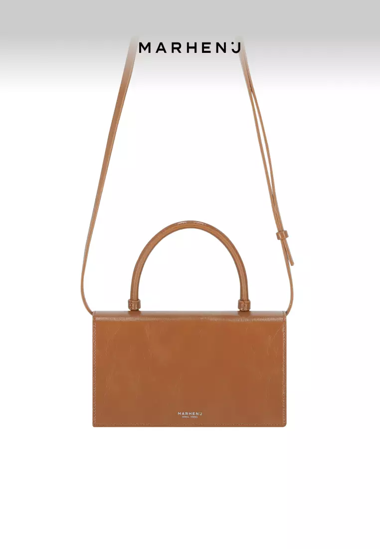 ARCH Vegan Leather Crossbody Bag Cinnamon