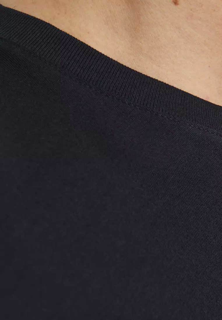 Short Sleeve Crew Neck Logo Tee