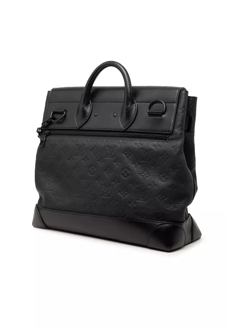 Pre-Loved Louis Vuitton Monogram Eclipse Steamer Pm